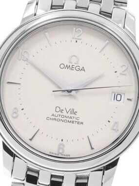 OMEGA De Ville Prestige 4512.30 Date beige Dial Automatic Men's Watch_966417